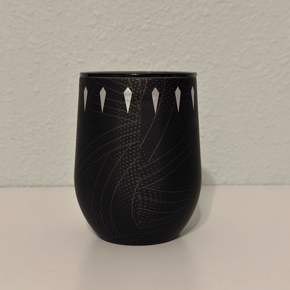 Corkcircle Black Panther Stemless Wine Cup holds 12oz - Picture 2 of 6